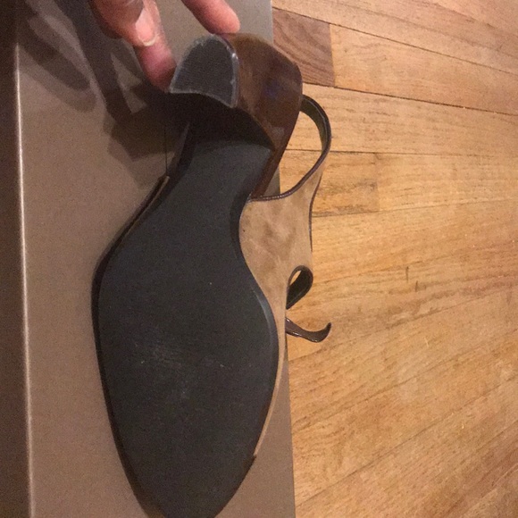 Linea Paolo Lizbeth Taupe Suede Shoes - Picture 7 of 7